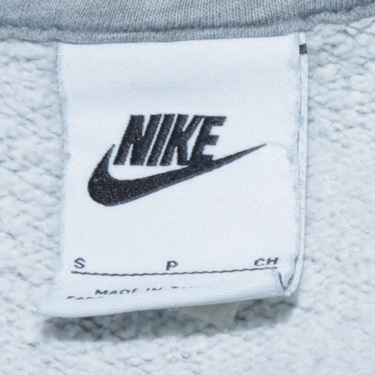 Womens UK Size S Nike Grey Pullover Hoodie