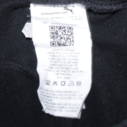 Mens UK Size M PUMA Regular Fit Cargo Black Trousers