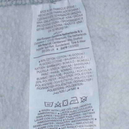 Mens UK Size XS Nike Grey Pullover Sweatshirt