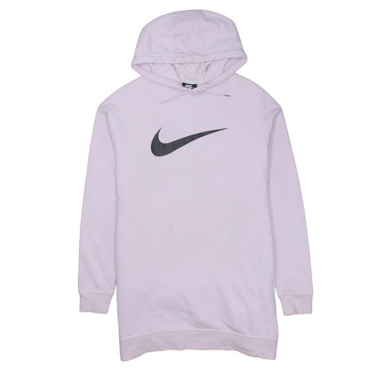 Womens UK Size M Nike Pink Pullover Hoodie