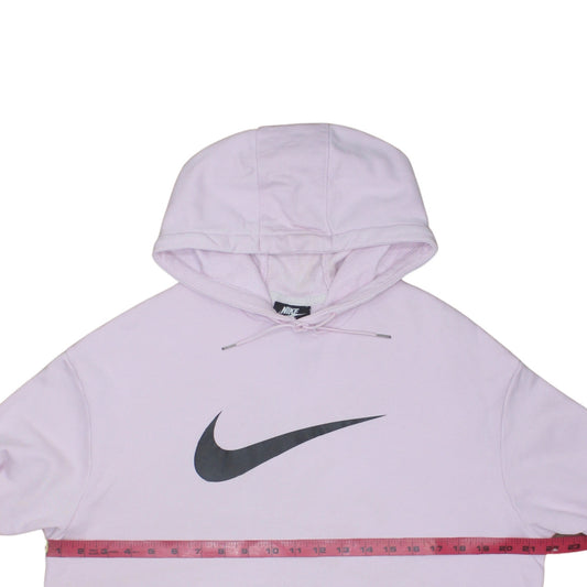 Womens UK Size M Nike Pink Pullover Hoodie