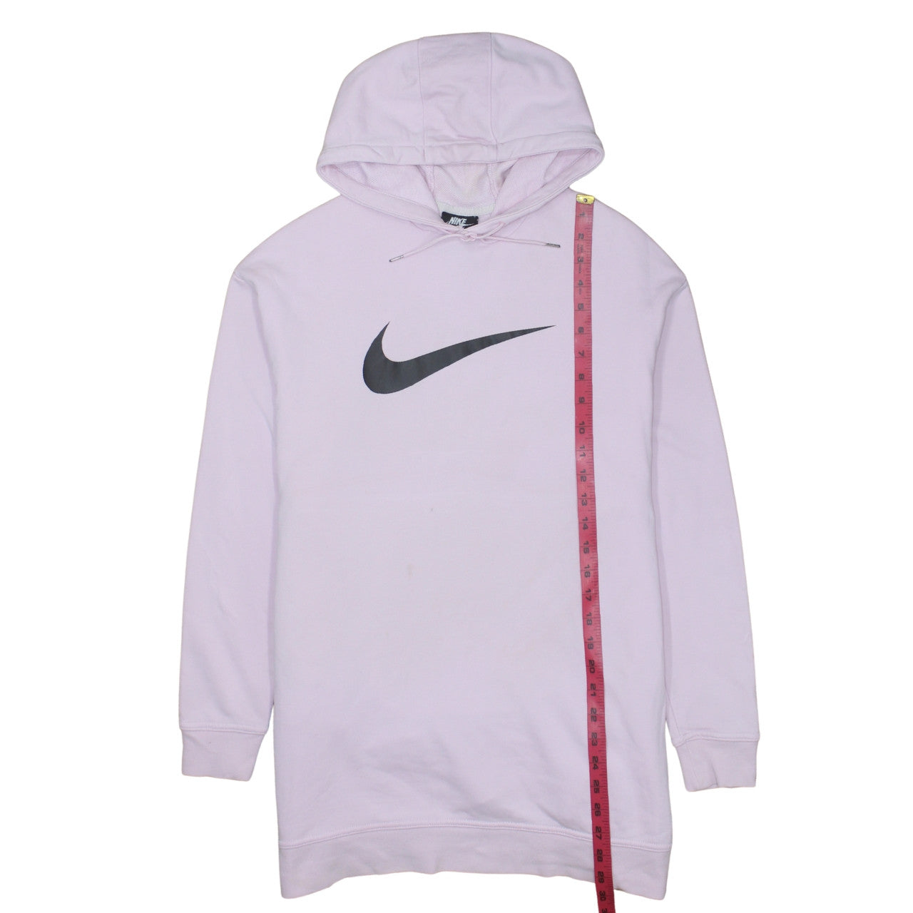 Womens UK Size M Nike Pink Pullover Hoodie