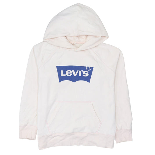Womens UK Size M Levi's Beige Pullover Hoodie