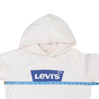 Womens UK Size M Levi's Beige Pullover Hoodie