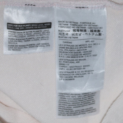 Womens UK Size M Levi's Beige Pullover Hoodie