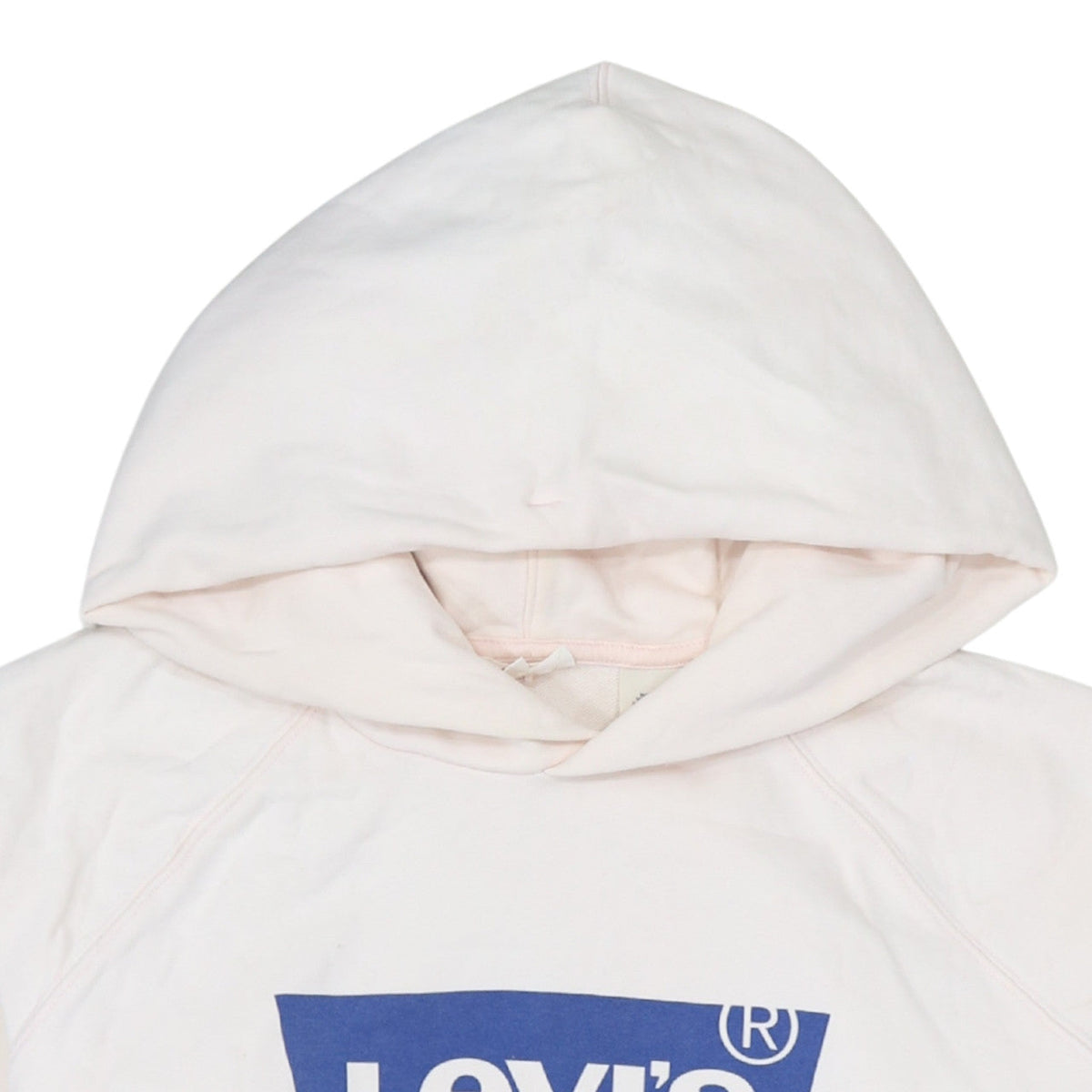 Womens UK Size M Levi's Beige Pullover Hoodie