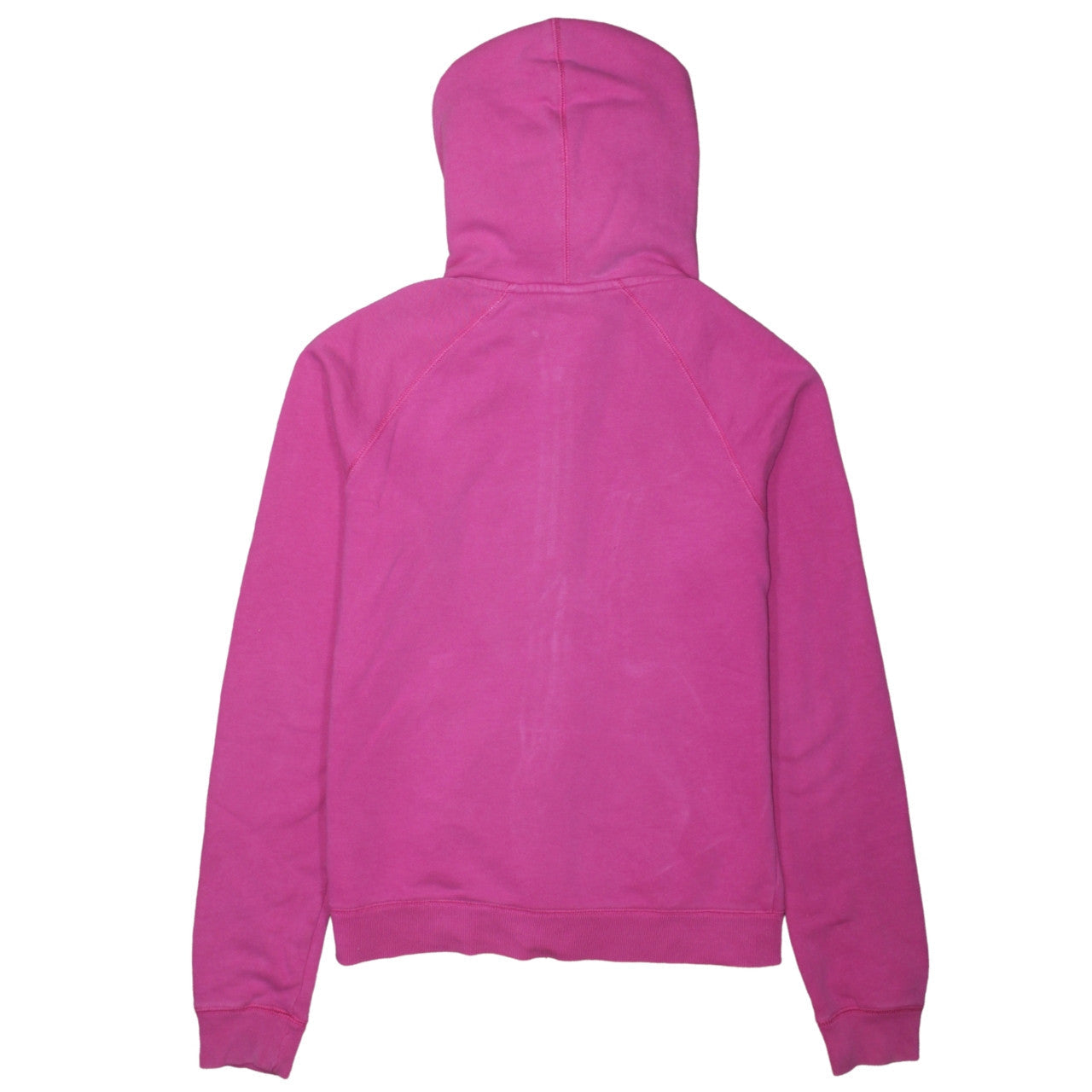 Womens UK Size S Nike Pink Full Zip Hoodie