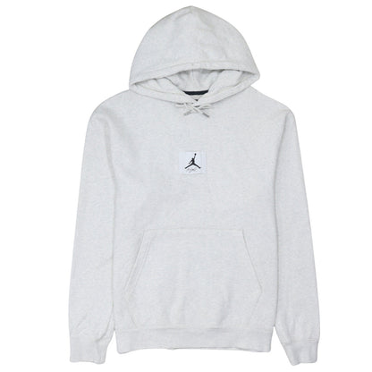 Mens UK Size M Jordan Grey Pullover Hoodie