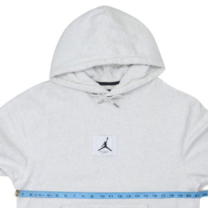 Mens UK Size M Jordan Grey Pullover Hoodie