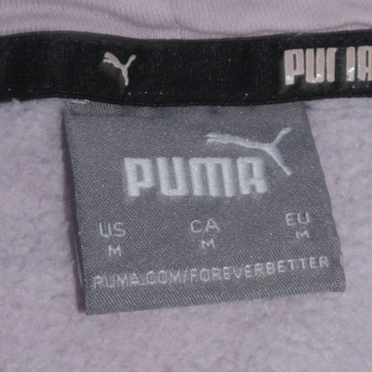 Womens UK Size M PUMA Purple Pullover Hoodie