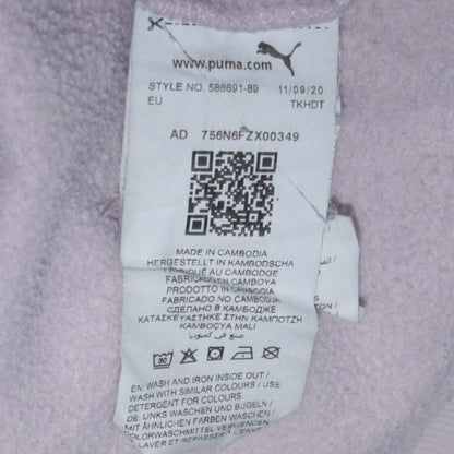 Womens UK Size M PUMA Purple Pullover Hoodie