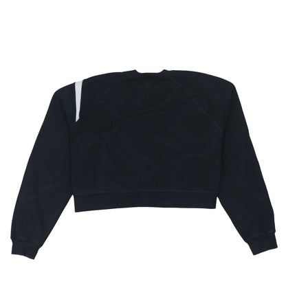 Womens UK Size M Nike Black Pullover Sweatshirt