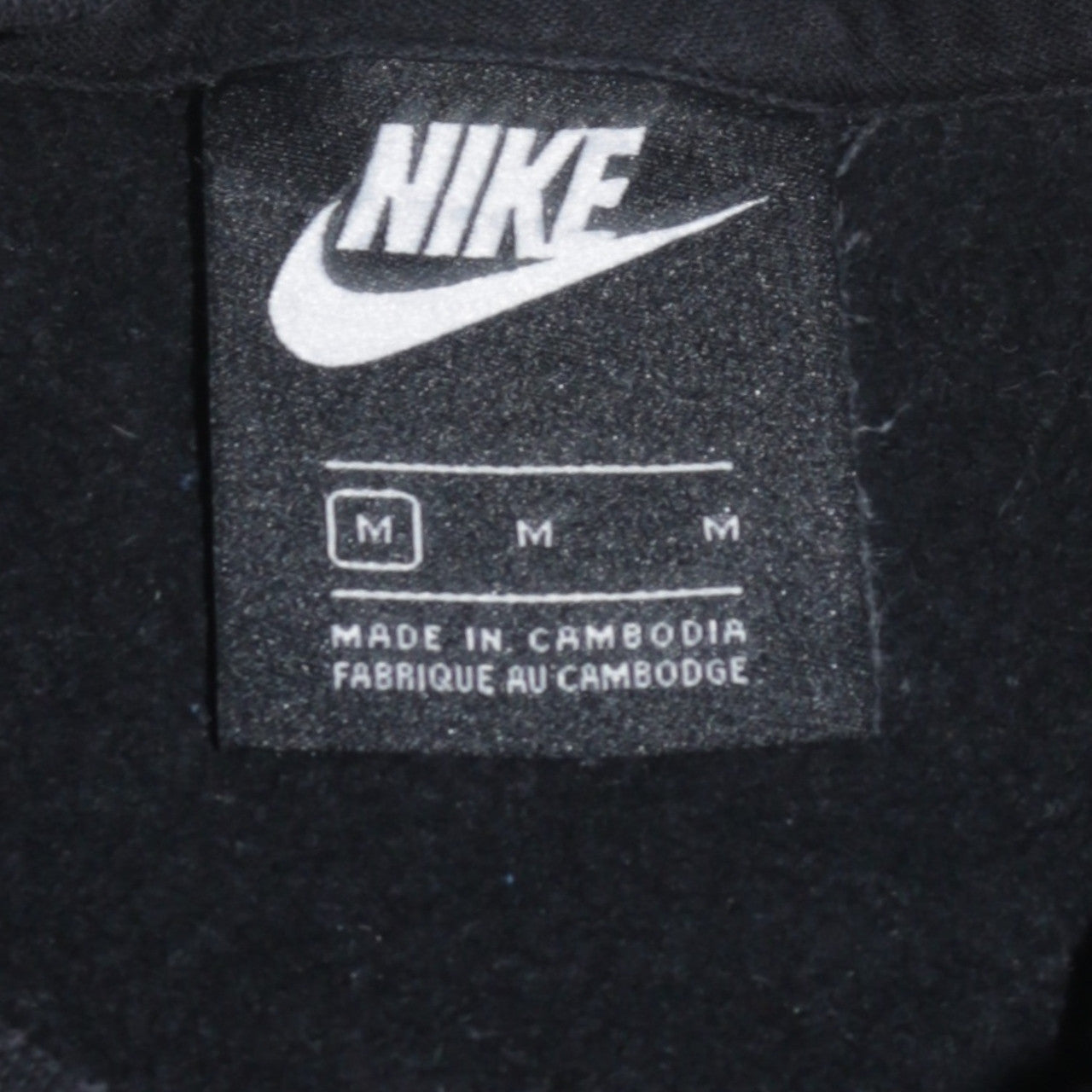 Womens UK Size M Nike Black Pullover Sweatshirt