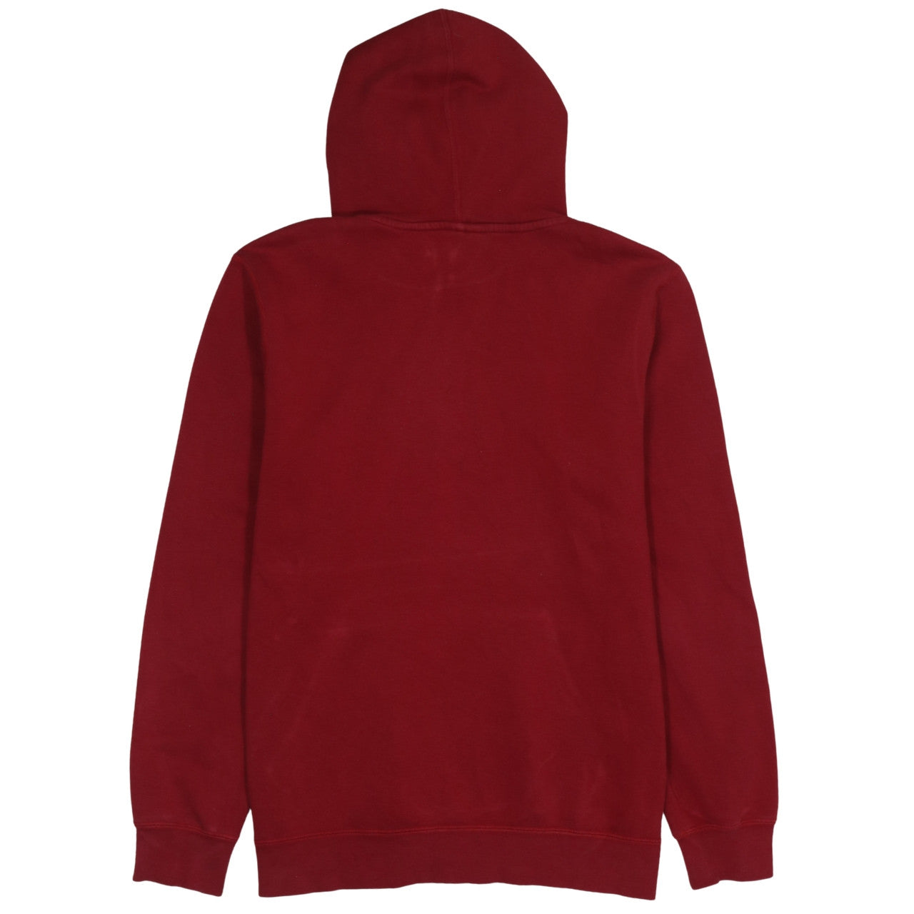 Mens UK Size M Nike Red Pullover Hoodie