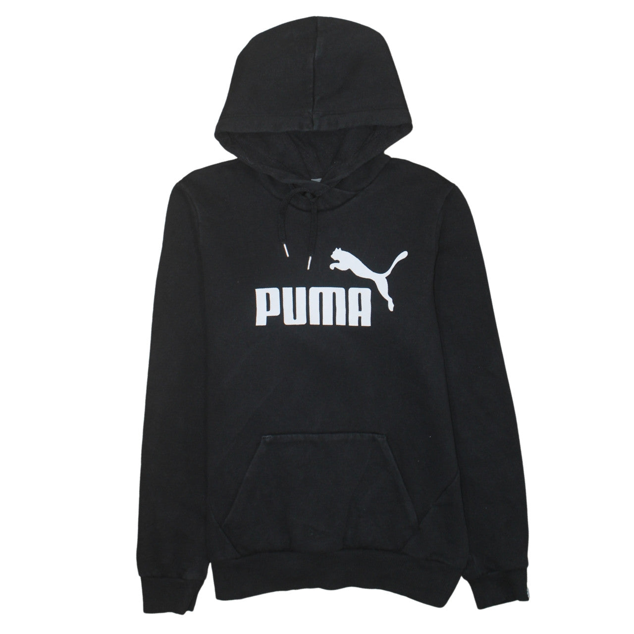 Womens UK Size 10 PUMA Black Pullover Hoodie