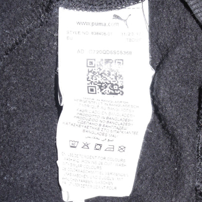 Womens UK Size 10 PUMA Black Pullover Hoodie