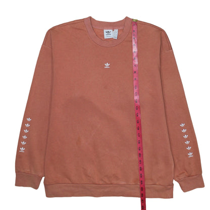 Womens UK Size 12 adidas Brown Pullover Sweatshirt