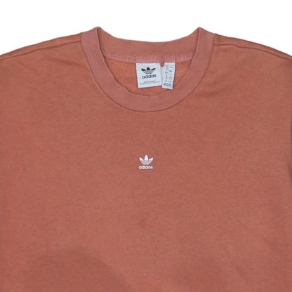 Womens UK Size 12 adidas Brown Pullover Sweatshirt