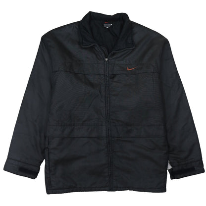 Mens UK Size L Nike Black Basic Jacket