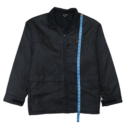 Mens UK Size L Nike Black Basic Jacket