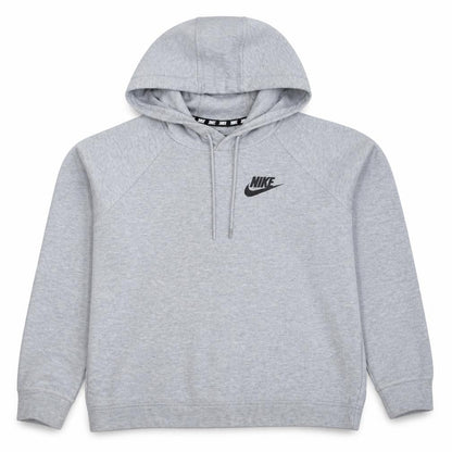 Womens UK Size L Nike Grey Pullover Hoodie