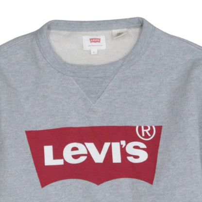 Mens UK Size S Levi's Grey Pullover Sweatshirt