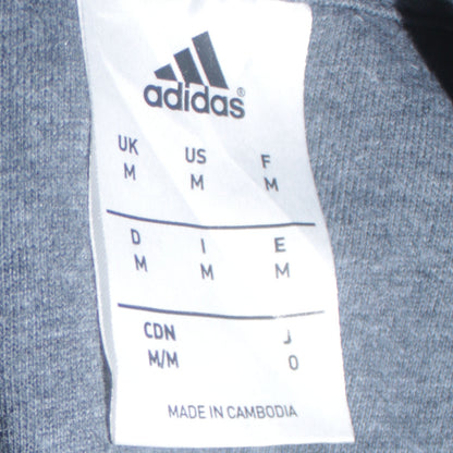 Mens UK Size M adidas Black Pullover Hoodie