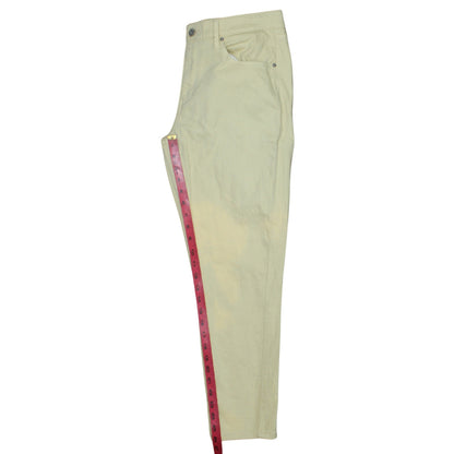 Womens UK Size 31 Levi's Regular Fit Straight Beige Jeans
