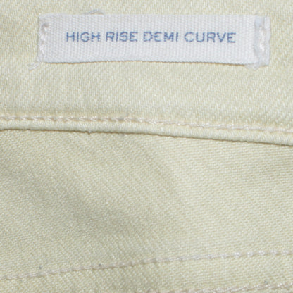 Womens UK Size 31 Levi's Regular Fit Straight Beige Jeans