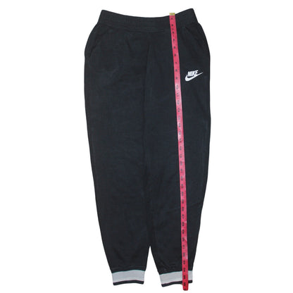 Nike Men's Black Regular Fit Tapered Sweatpants S
