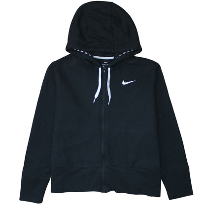 Mens UK Size L Nike Black Full Zip Hoodie