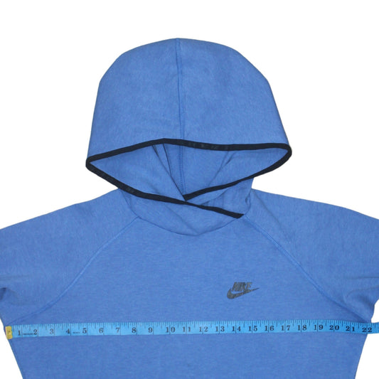 Mens UK Size L Nike Blue Pullover Hoodie