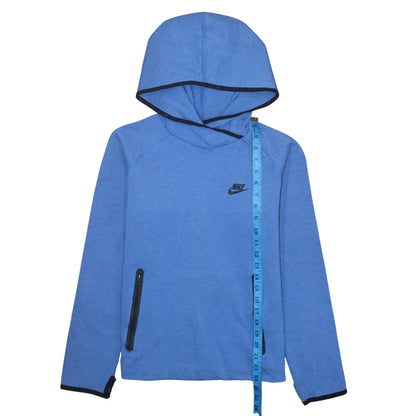 Mens UK Size L Nike Blue Pullover Hoodie
