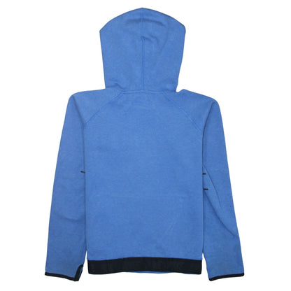 Mens UK Size L Nike Blue Pullover Hoodie