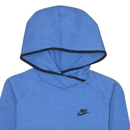 Mens UK Size L Nike Blue Pullover Hoodie