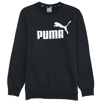 Mens UK Size S PUMA Black Pullover Sweatshirt