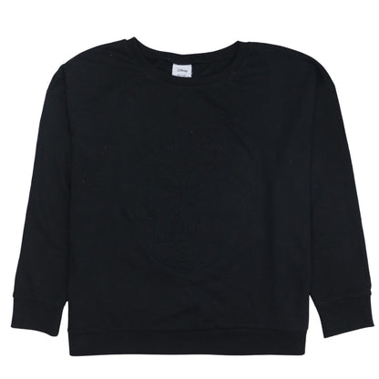 Womens UK Size 20 Disney Black Pullover Sweatshirt