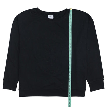 Womens UK Size 20 Disney Black Pullover Sweatshirt
