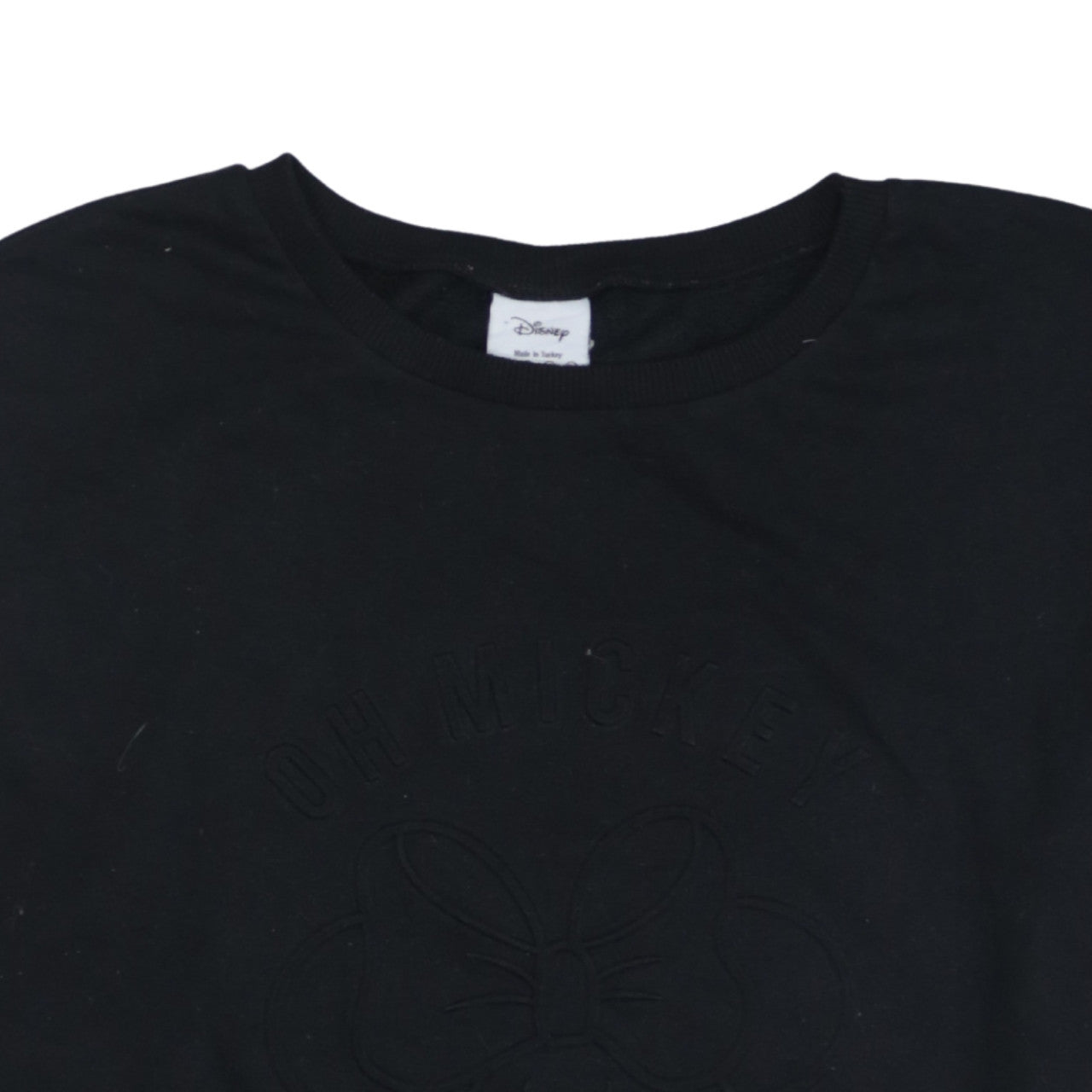 Womens UK Size 20 Disney Black Pullover Sweatshirt