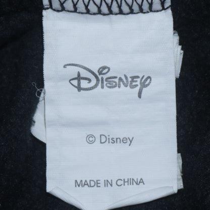 Disney Girls Black Mickey Mouse Pullover Hoodie L Graphic Print