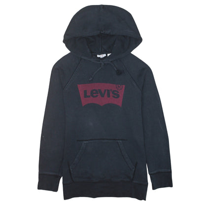 Mens UK Size XS Levi's Black Pullover Hoodie