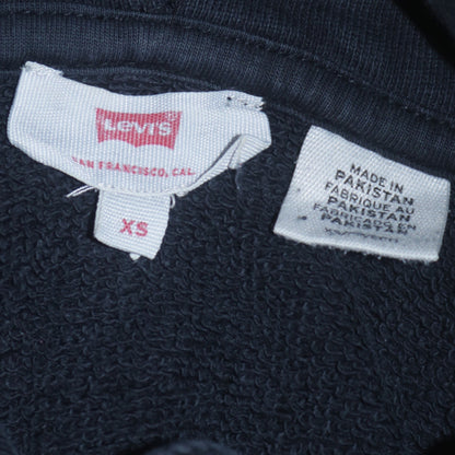 Mens UK Size XS Levi's Black Pullover Hoodie
