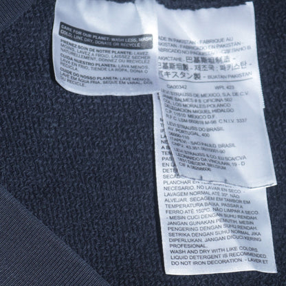 Mens UK Size XS Levi's Black Pullover Hoodie