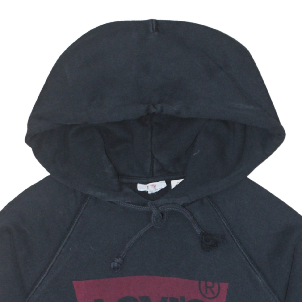 Mens UK Size XS Levi's Black Pullover Hoodie