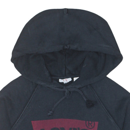 Mens UK Size XS Levi's Black Pullover Hoodie