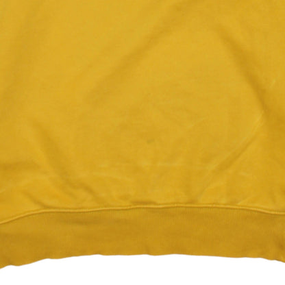 Mens UK Size S Tommy Jeans Yellow Pullover Sweatshirt