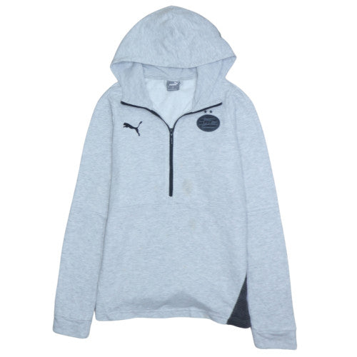 Mens UK Size M PUMA Grey Pullover Hoodie