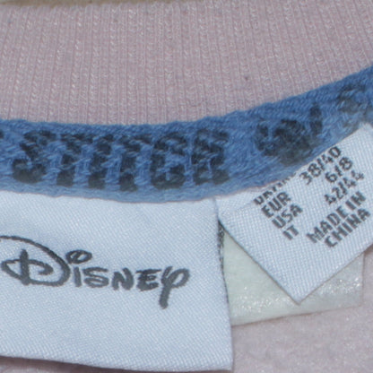 Womens UK Size 12 Disney Pink Pullover Sweatshirt