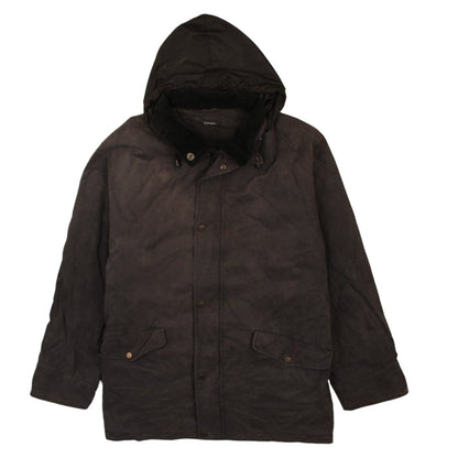 Mens UK Size 2XL GANT Brown Parka Coat