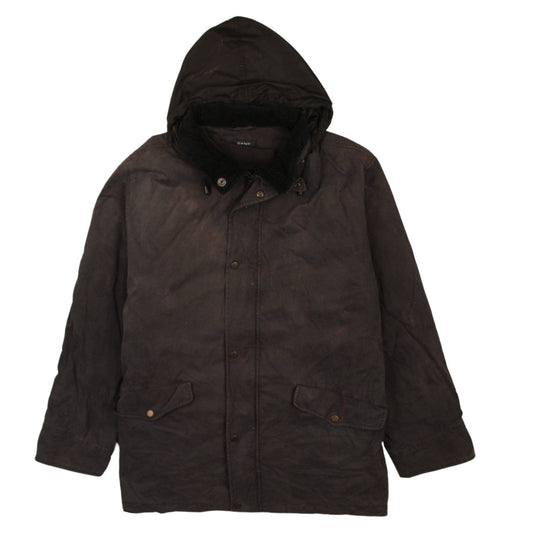 Mens UK Size 2XL GANT Brown Parka Coat